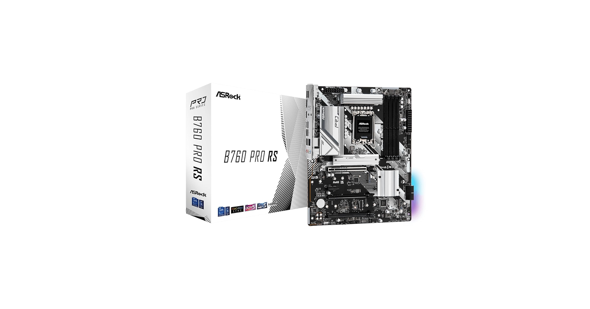 CPU intel i5-13600k + ASRock B760M PRO RS ASRock > B760M Pro RS